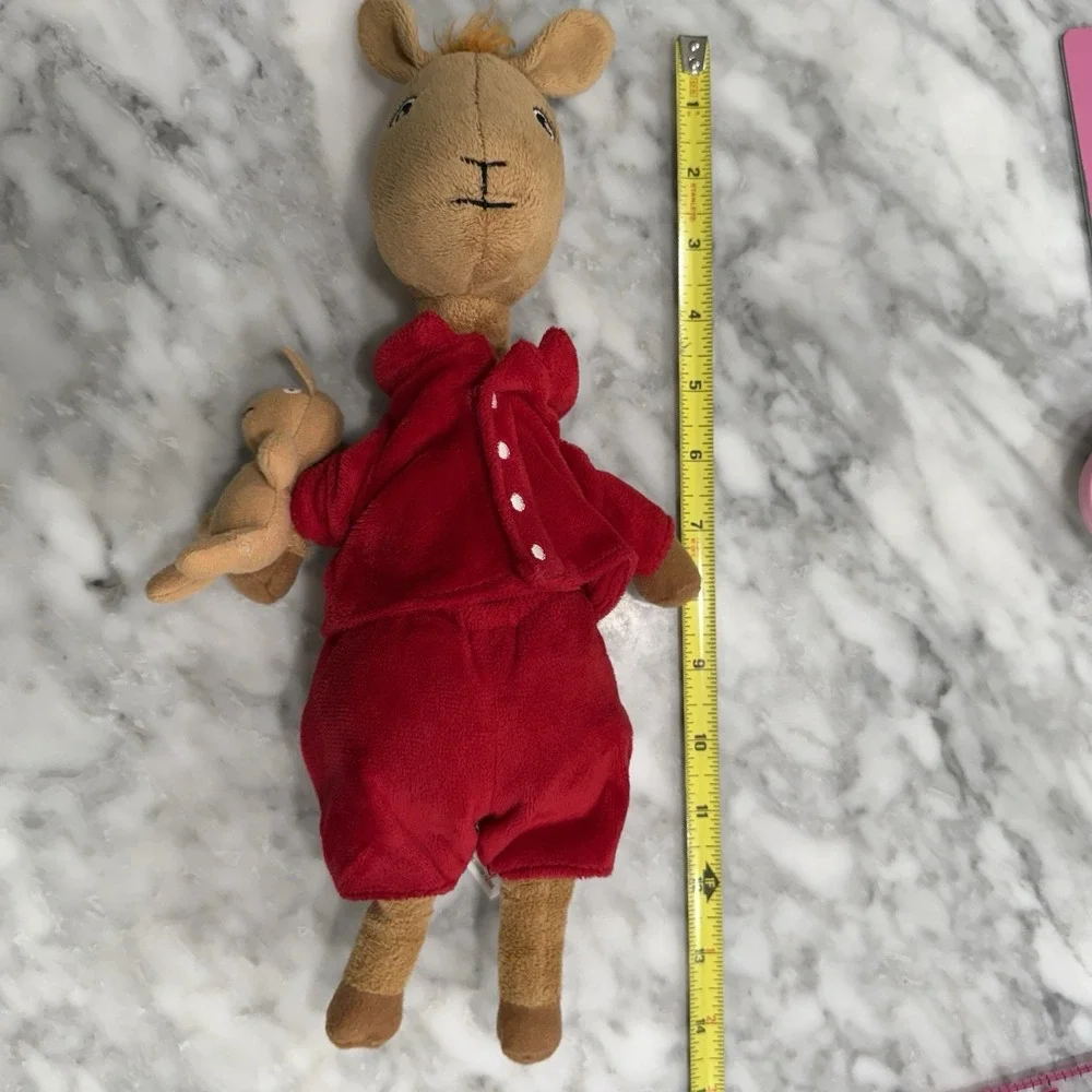 Llama Red Pajamas Plush Stuffed Book Character Toy Figure 15
